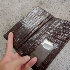 Ví gập 2 phiên bản ĐẶC BIỆT Full da cá sấu trong ngoài!