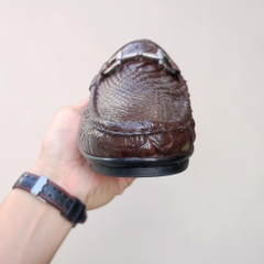Giày lười da Bắp chân cá sấu rất đẹp!