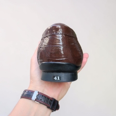 Giày lười da Bắp chân cá sấu rất đẹp!