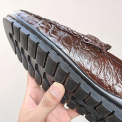 Giày lười da Bắp chân cá sấu rất đẹp!