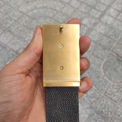 Thắt Lưng Cá Sấu Liền 4cm [MẶT KHÓA THÉP KO GỈ HÌNH CÁ SẤU ĐẸP ĐẲNG CẤP]