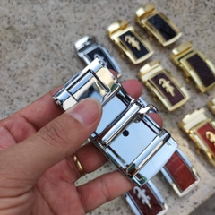 Mặt Khóa cho dây thắt lưng da cá sấu thật chuẩn 3.5cm [NHIỀU MÀU] Kim loại đúc nguyên khối không gỉ sét!
