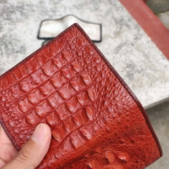 Siêu Phẩm Gù Cá Sấu Nguyên Con Dáng Đứng 2 Mặt Nâu Đỏ VS21DND