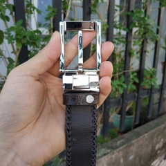 Thắt Lưng Cá Sấu Liền [Phiên Bản Đầu Kim Cổ Điển] Đan Viền Thủ Công Rất Đẹp!