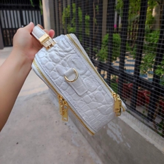 Cặp nam cá sấu bạch tạng PHIÊN BẢN HÌNH HỘP nam tính. Size tầm trung dễ dùng!