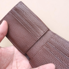 Ví cá sấu MINI size 10.5*8.5 cm gọn nhẹ. Da bụng cá sấu mềm và bền!