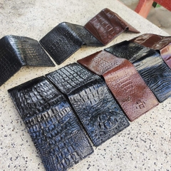 Ví MINI da cá sấu 2 mặt. Kích thước 10.5*8.5 cm