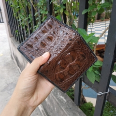 Ví Đứng Da Cá Sấu 2 Mặt - Tuyệt Phẩm Gù Lớn VS2V1N