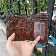 Ví Đứng Da Cá Sấu 2 Mặt - Tuyệt Phẩm Gù Lớn VS2V1N