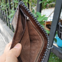 Ví Đứng Da Cá Sấu 2 Mặt - Tuyệt Phẩm Gù Lớn VS2V1N