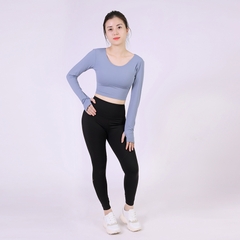 ÁO DÁNG BÓ DÀI TAY LULULEMON MS13 - THIẾT KẾ SIÊU SEXY