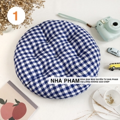 ĐỆM TRÒN CARO 50CM - HÌNH 01