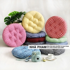 ĐỆM TRÒN CARO 50CM - HÌNH 02