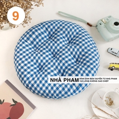 ĐỆM TRÒN CARO 50CM - HÌNH 09