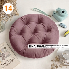 ĐỆM TRÒN VẢI NHUNG 45CM - HÌNH 14