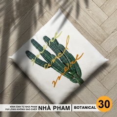 ĐỆM VUÔNG BOTANICAL - HÌNH 30