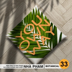 ĐỆM VUÔNG BOTANICAL - HÌNH 33
