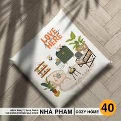 ĐỆM VUÔNG COZY HOME - HÌNH 40