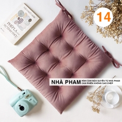 ĐỆM VUÔNG VẢI NHUNG 40CM - HÌNH 14
