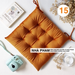 ĐỆM VUÔNG VẢI NHUNG 40CM - HÌNH 15