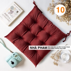 ĐỆM VUÔNG VẢI NHUNG 50CM - HÌNH 10