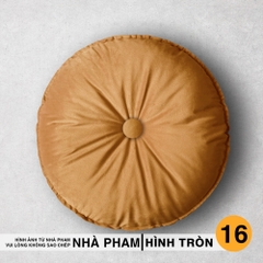 GỐI SOFA HÌNH TRÒN - MÀU 16