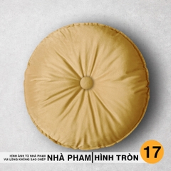 GỐI SOFA HÌNH TRÒN - MÀU 17