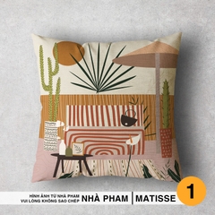 GỐI SOFA ABSTRACT GIRL - HÌNH 01