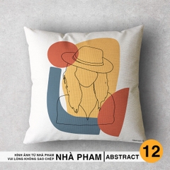GỐI SOFA ABSTRACT - HÌNH 12