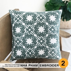 GỐI SOFA EMBROIDER - HÌNH 02