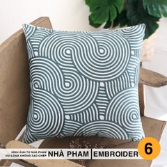 GỐI SOFA EMBROIDER - HÌNH 06