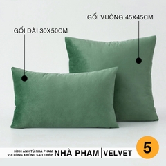 GỐI DÀI SOFA VELVET - HÌNH 05