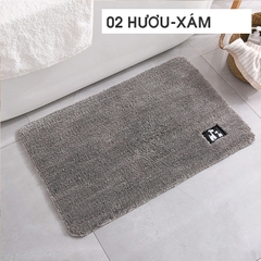 THẢM CHÙI CHÂN - H02 HƯƠU MÀU XÁM
