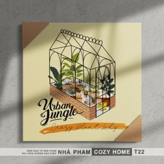 TRANH CANVAS COZY HOME - 40X40CM - TRANH 22