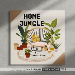 TRANH CANVAS COZY HOME - 40X40CM - TRANH 29