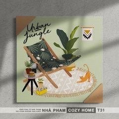TRANH CANVAS COZY HOME - 40X40CM - TRANH 31