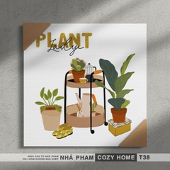 TRANH CANVAS COZY HOME - 40X40CM - TRANH 38