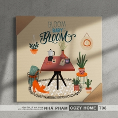TRANH CANVAS COZY HOME - 40X40CM - TRANH 08