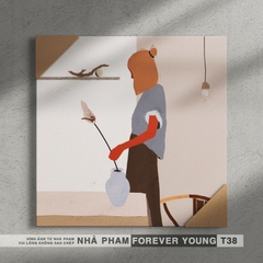 TRANH CANVAS FOREVER YOUNG - 40X40CM - HÌNH 38