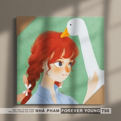 TRANH CANVAS FOREVER YOUNG - 40X40CM - HÌNH 50