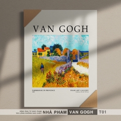 TRANH CANVAS VAN GOGH - 30X40CM - TRANH 01