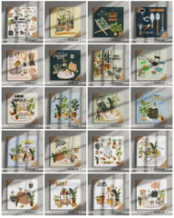 TRANH CANVAS COZY HOME - 40X40CM - TRANH 35
