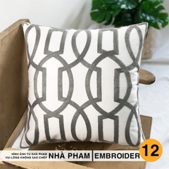 VỎ GỐI SOFA EMBROIDER - HÌNH 12
