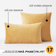 VỎ GỐI VUÔNG SOFA VELVET - HÌNH 17