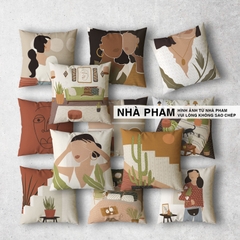 VỎ GỐI SOFA ABSTRACT GIRL - HÌNH 07