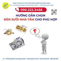 Hướng Dẫn Chọn Đèn Sưởi Nhà Tắm Phù Hợp: Giữ Ấm Mùa Đông, An Toàn Tuyệt Đối