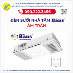 Đèn sưởi Hans âm trần đa năng
