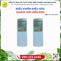 Điều khiển ĐIỀU HÒA daikin mới viền đen - 090.222.3455