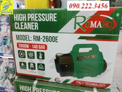 Máy Rửa Xe Romano 2600W RM-2600E