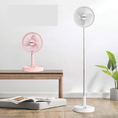 Quạt sạc điện gấp gọn Nanoco NFF1617P (Màu Hồng)